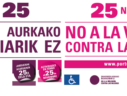 Actividades en torno al 25 de Noviembre Día Internacional contra la Violencia de Género