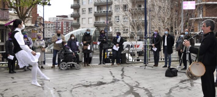 Inauguración Plaza 8 DE MARZO portugalete